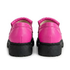 Mocasini dama magenta, R-Ruby, din piele naturala - Paul Style