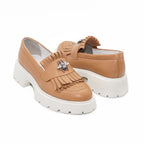 Mocasini dama maro, 131, din piele naturala - Paul Style