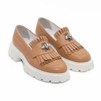 Mocasini dama maro, 131, din piele naturala - Paul Style