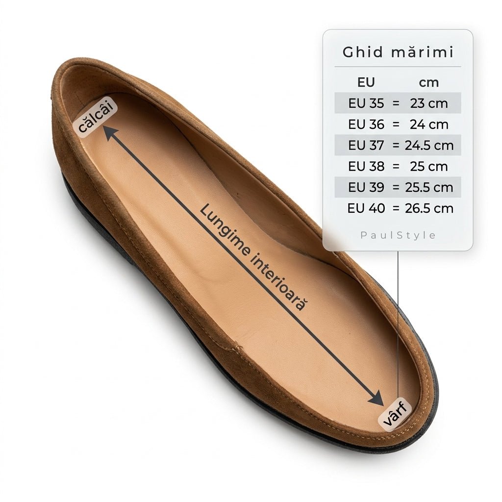 Mocasini dama maro - velur T.N 231, din piele naturala - Paul Style