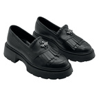 Mocasini dama negri, 131, din piele naturala - Paul Style