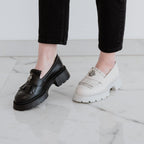 Mocasini dama negri, 131, din piele naturala - Paul Style