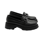 Mocasini dama negri, 132, din piele naturala - Paul Style