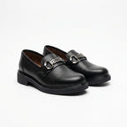 Mocasini dama negri ,A290 - 1, din piele naturala - Paul Style