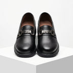 Mocasini dama negri ,A290 - 1, din piele naturala - Paul Style