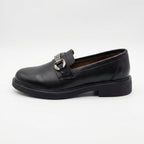 Mocasini dama negri ,A290 - 1, din piele naturala - Paul Style