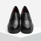 Mocasini dama negri, Florenta - 208,din piele naturala - Paul Style