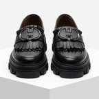 Mocasini dama negru, A - 293 - 1, din piele naturala - Paul Style