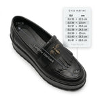 Mocasini dama negru, A - Miranda, din piele naturala - Paul Style