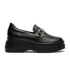 Mocasini dama Negru, Odesa, din piele naturala - Paul Style