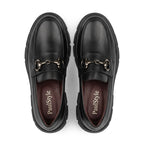 Mocasini dama Negru, Odesa, din piele naturala - Paul Style