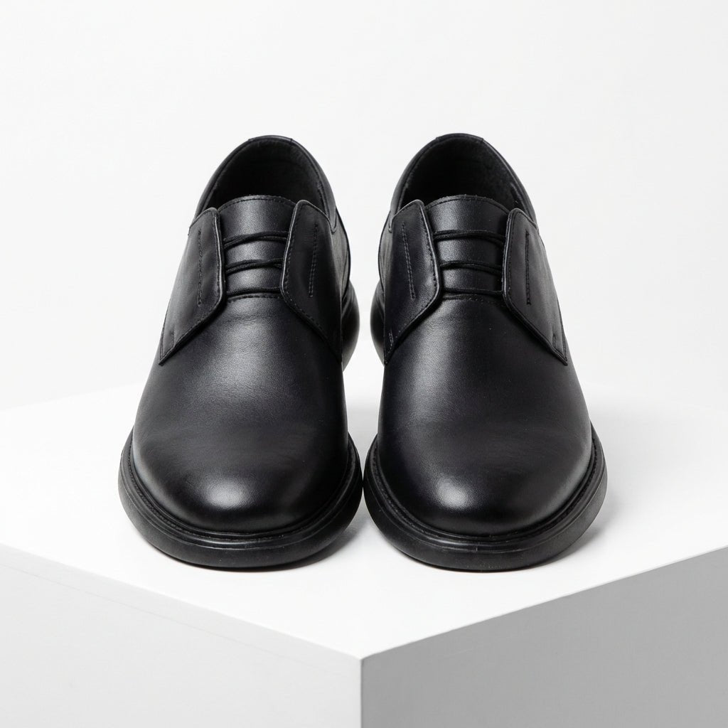 Pantofi casual barbati, 558, din piele naturala bleumarin - Paul Style