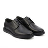 Men's casual shoes, 558, made of black genuine leather
