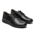 Pantofi casual barbati din piele naturală, A - 501, negru - Paul Style