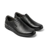 Pantofi casual barbati din piele naturală, A-502, negru