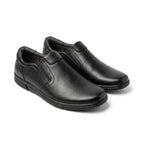 Pantofi casual barbati din piele naturală, A - 502, negru - Paul Style