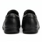Pantofi casual barbati din piele naturală, A - 502, negru - Paul Style