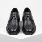 Pantofi casual barbati piele naturală 558g bleumarin - Paul Style