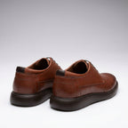 Pantofi casual barbati piele naturală 558g maro - Paul Style