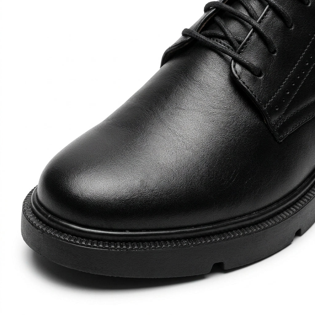 Pantofi casul dama negru, A - 296, din piele naturala - Paul Style