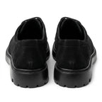 Pantofi casul dama negru - velur, A - 296, din piele naturala - Paul Style