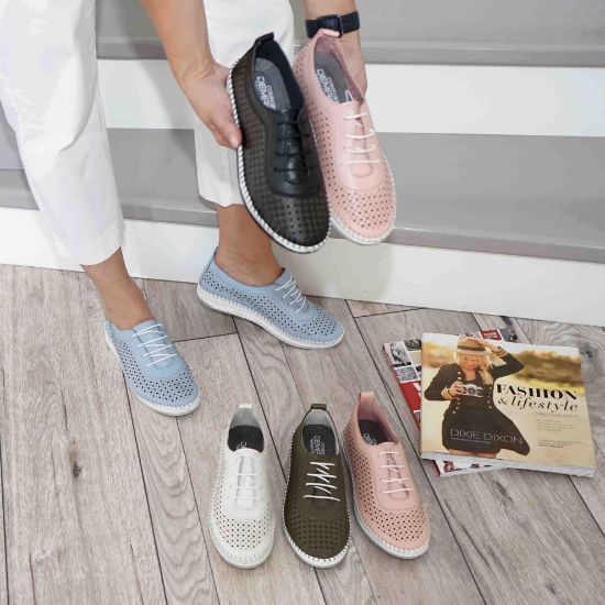 Pantofi dama casual, 1800, din piele naturală - Paul Style