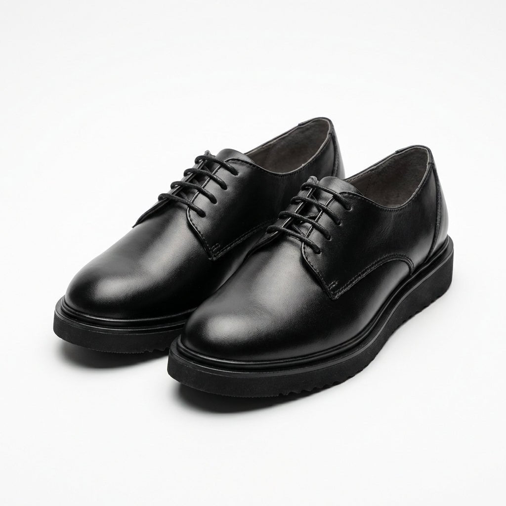 Pantofi dama negri, Gala - 108, din piele naturala - Paul Style