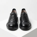 Pantofi dama negri, Norocos - 213, din piele naturala - Paul Style