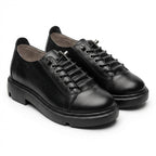 Pantofi dama negri, Norocos - 213, din piele naturala - Paul Style