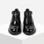 Pantofi dama negru - lac, Aml10987, din piele naturala - Paul Style