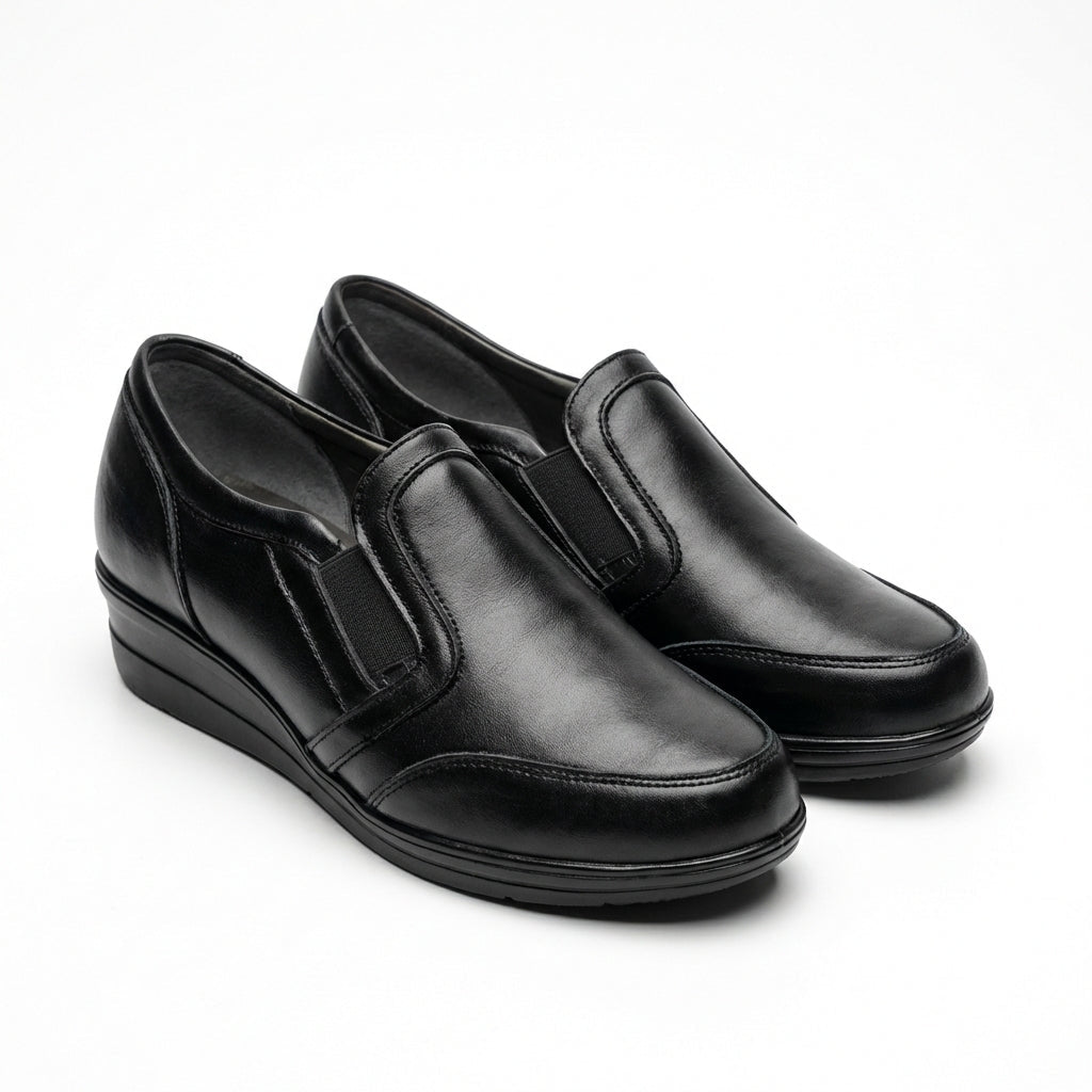 Pantofi dama negru, Mio127, din piele naturala - Paul Style