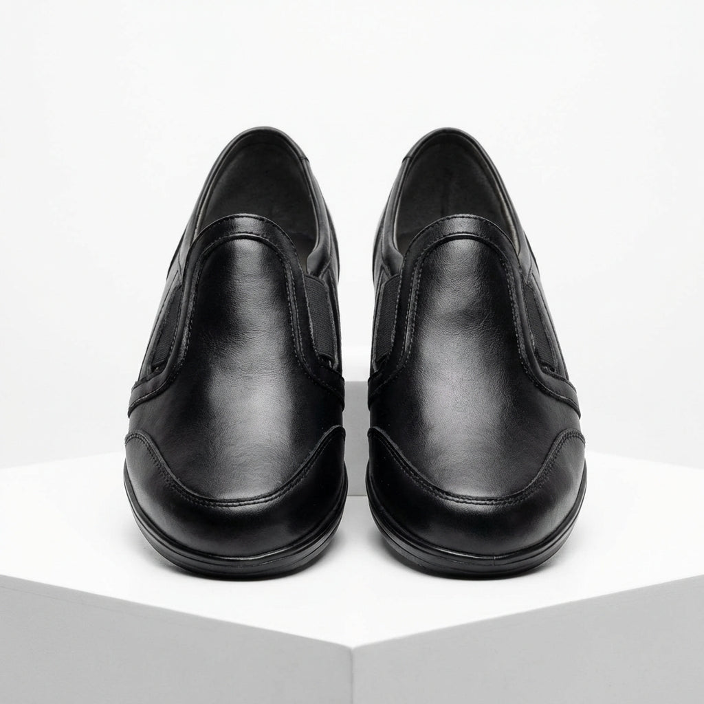 Pantofi dama negru, Mio127, din piele naturala - Paul Style