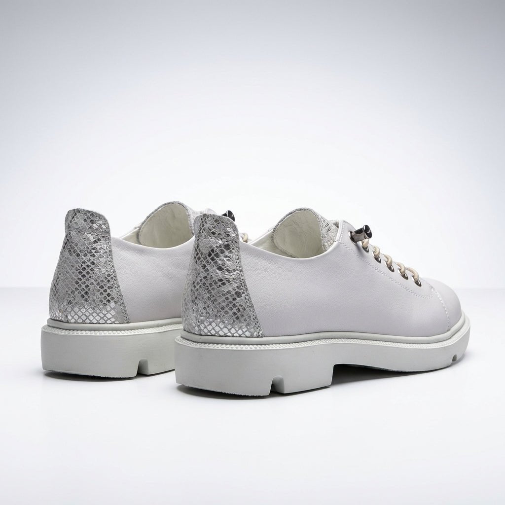 Pantofi dama nud, Norocos - 213, din piele naturala - Paul Style