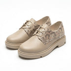 Pantofi damă piele naturală,Norocos - 229 ,bej - Paul Style
