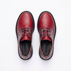 Pantofi dama rosu, Norocos - 213, din piele naturala - Paul Style