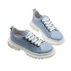 Pantofi dama sport, 133, din piele naturala albastri - Paul Style