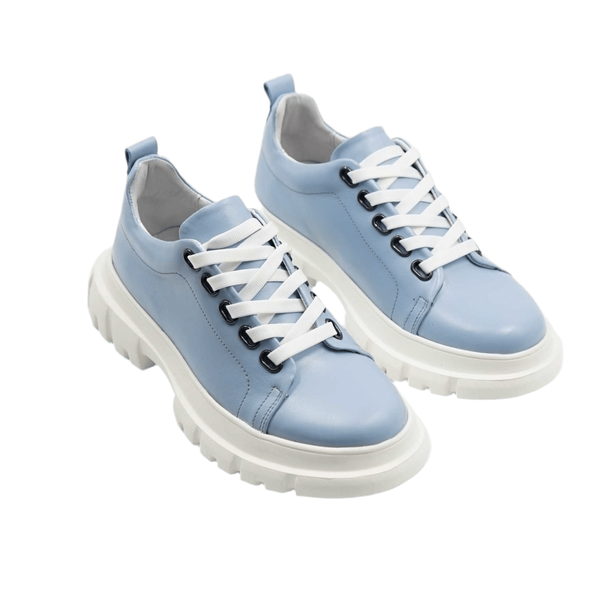 Pantofi dama sport, 133, din piele naturala albastri - Paul Style