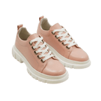 Pantofi dama sport, 133, din piele naturala roz - Paul Style