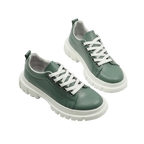 Pantofi dama sport, 133, din piele naturala verde - Paul Style