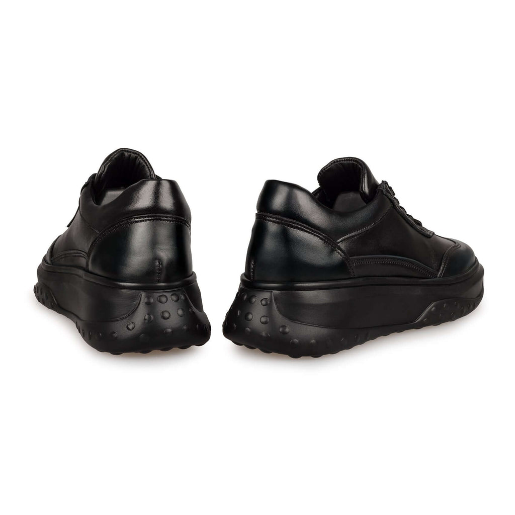 Pantofi dama sport, 157, din piele naturala negri - Paul Style