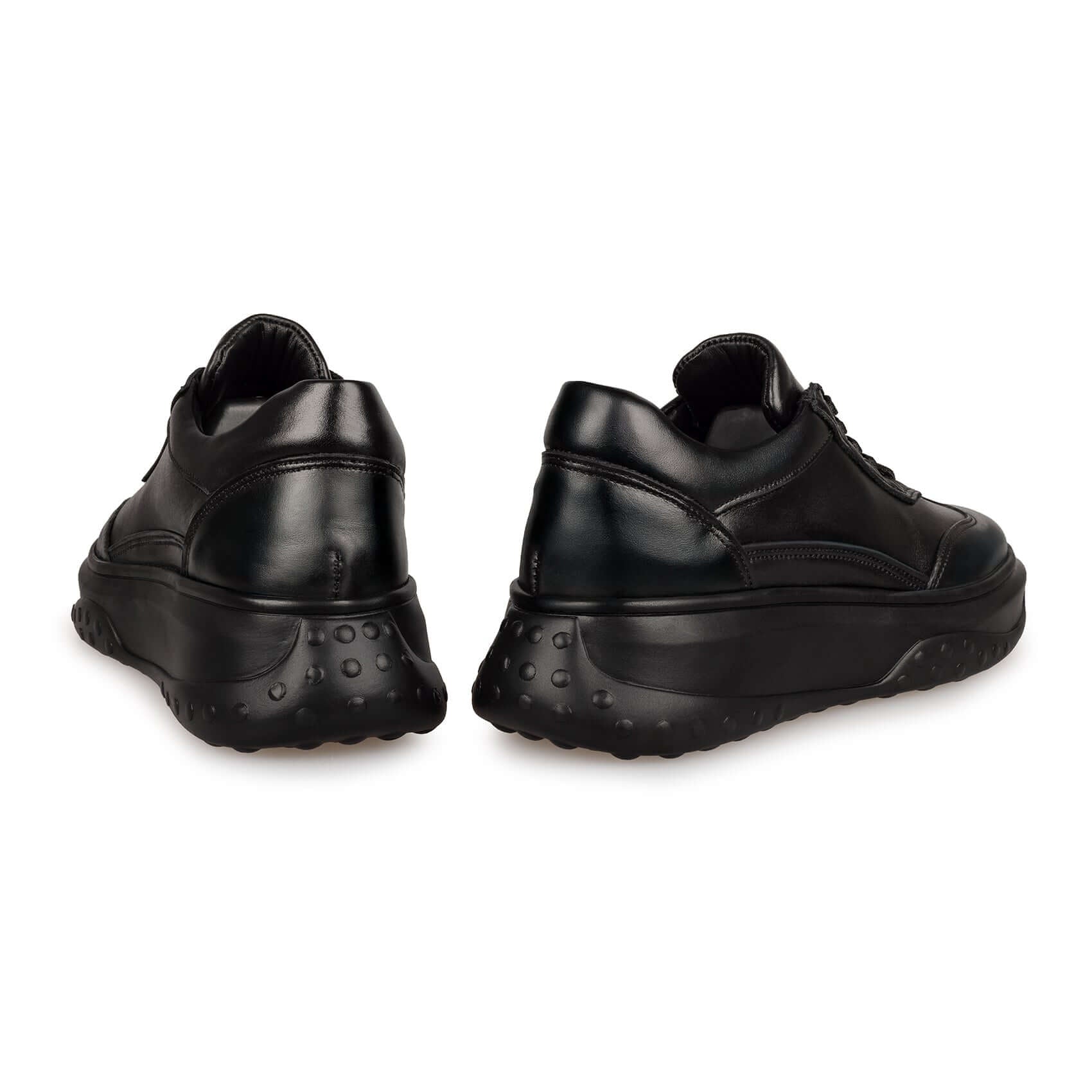 Pantofi dama sport, 157, din piele naturala negri - Paul Style