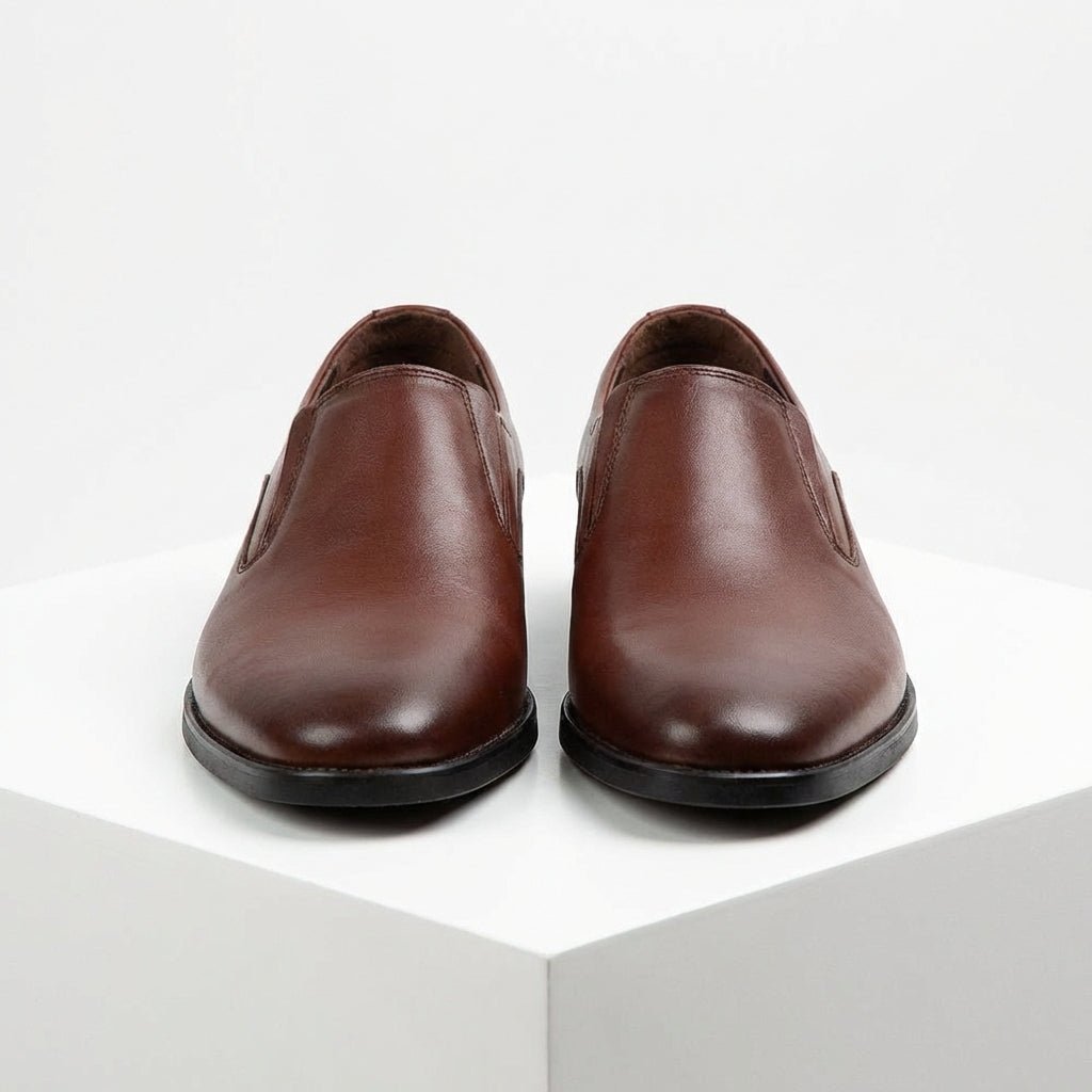 Pantofi eleganti barbati, 300, din piele naturala Maro - Paul Style