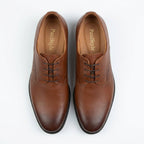 Pantofi eleganti barbati, 308, din piele naturala Maro - Paul Style