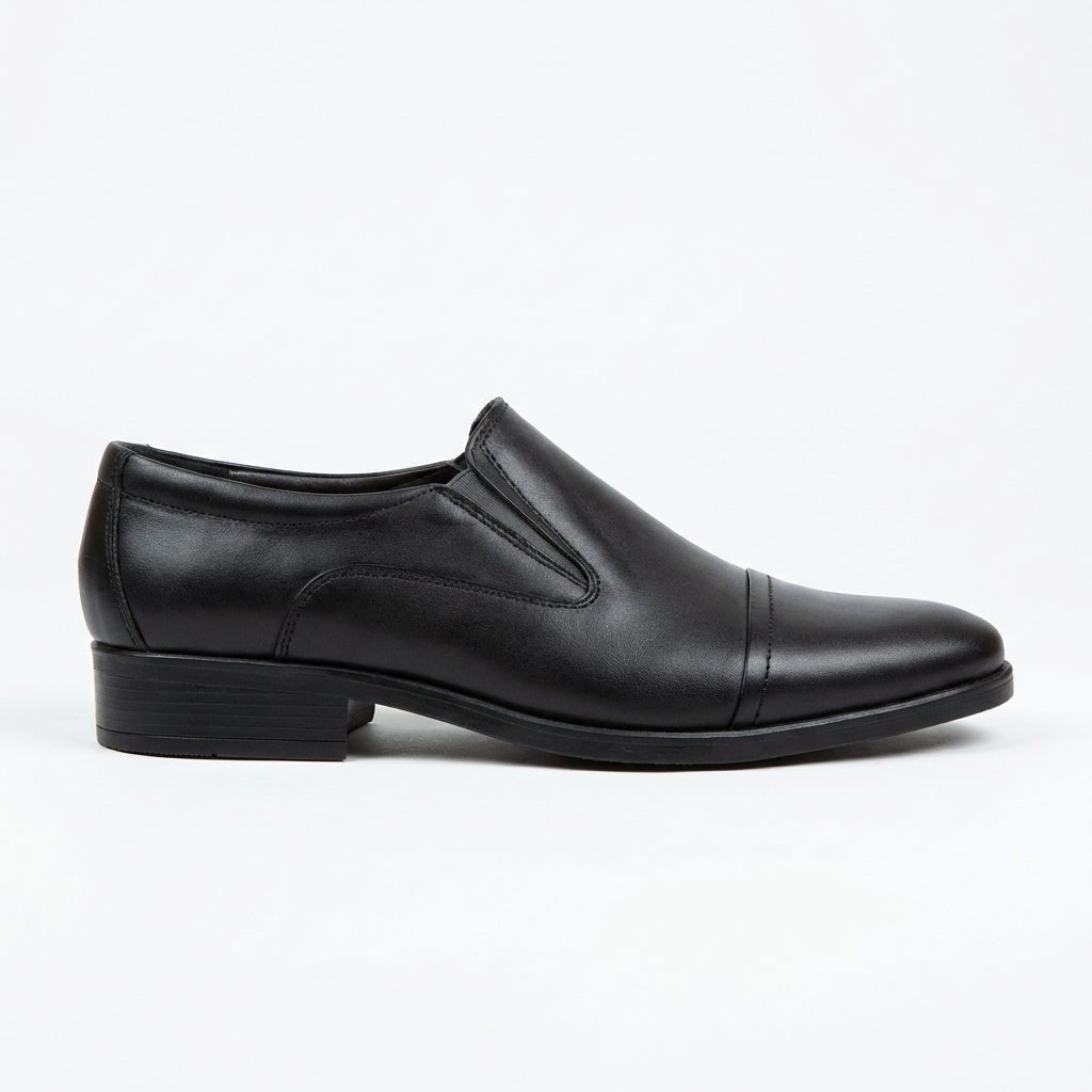 Pantofi eleganti barbati din piele naturală 301 Negru - Paul Style
