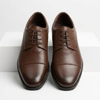 Pantofi eleganti barbati din piele naturală 309 Maro - Paul Style