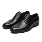 Pantofi eleganti barbati din piele naturală 309 Negru - Paul Style