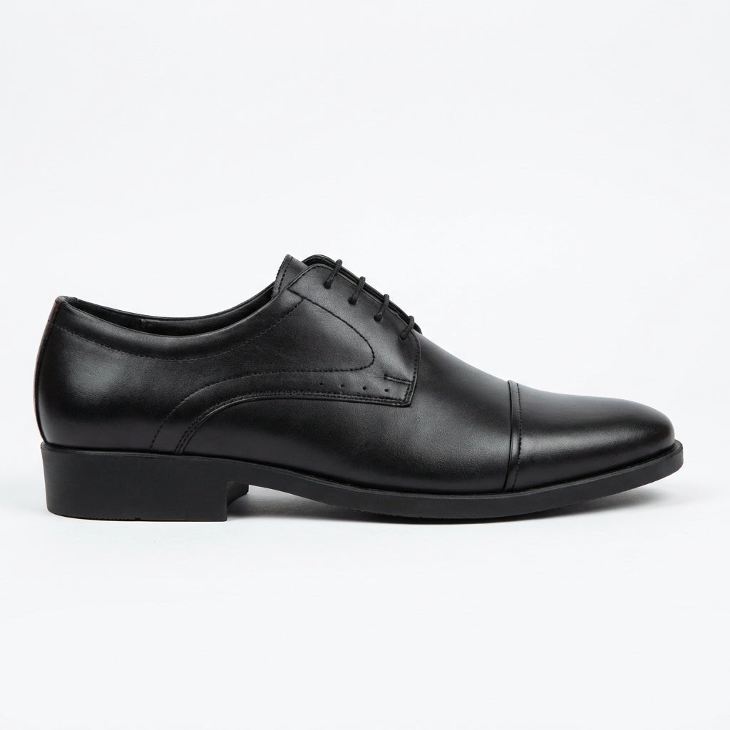 Pantofi eleganti barbati din piele naturală 309 Negru - Paul Style