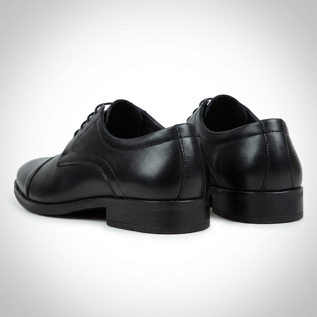 Pantofi eleganti barbati din piele naturală 309 Negru - Paul Style