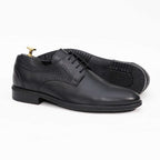 Pantofi eleganti barbati din piele naturală 364 NEGRU / MARO - Paul Style