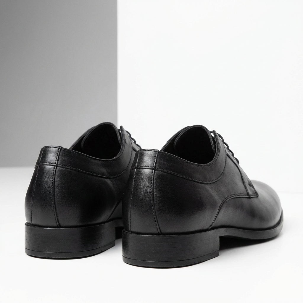 Pantofi eleganti barbati din piele naturală 366 negru - Paul Style